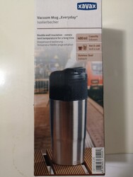 Xavax Thermobecher Edelstahl Kaffee Tee Becher Isolierbecher Everyday 400ml Neu