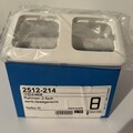 *Neu* 5 Stück Busch-Jaeger 2512-214 Reflex SI 2-fach Abdeckrahmen - Alpinweiß