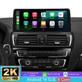 4+64G 2K Android 14 Autoradio Apple Carplay Navi SWC Für Für BMW 1er F20 F21 NBT