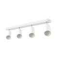 Deckenstrahler LED 4-flammig Schwenkbar Deckenlampe GU10 Spot Deckenleuchte DHL