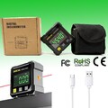 LCD Digitaler Winkelmesser mit Laser &Wasserwaage Neigungsmesser Winkelmessgerät
