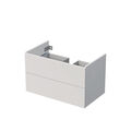 Waschtisch-Unterschrank Vero 80 cm, ohne Griff, Auswahl in Lack u. Holzoptik