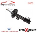 STOSSDAMPFER STOßDÄMPFER 2 STÜCK PAAR VORNE MAXGEAR 11-0544 2PCS A NEU
