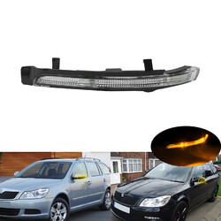 Aussenspiegel Blinker Spiegelblinker Klar Weiß FÜR Skoda Octavia II 1Z Superb 3T