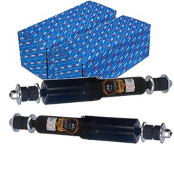 2X JAPKO ÖLDRUCK STOßDÄMPFER HINTEN PASSEND FÜR AUTOBIANCHI BIANCHINA FIAT 126