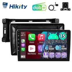 DAB+ 4+64GB 8 Core Android 15 Autoradio CarPlay GPS Navi für Dodge Jeep Chrysler