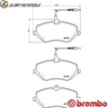 BREMSBELAGSATZ SCHEIBENBREMSE P 61 119 FÜR PEUGEOT 407/SW FORD PUMA  CITROËN  