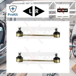 2x ORIGINAL® Maxgear 72-1644 Stange/Strebe, Stabilisator Vorne, Links, Rechts