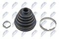 NTY NOP-006 Faltenbalgsatz Antriebswelle Radseitig & Vorne für VW GOLF III (1H1)