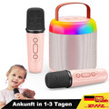 Bluetooth Karaoke Mikrofon Tragbares Handmikrofon für Kinder und Erwachsene NEU