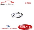 ABS SENSOR DREHZAHLFÜHLER PAAR DELPHI SS20605 2PCS P FÜR VW PASSAT B5.5