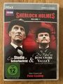 Sherlock Holmes Volume 1 - BBC -Pidax - 2 Folgen - Peter Cushing - DVD-NEUWERTIG