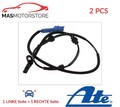 ABS SENSOR DREHZAHLFÜHLER PAAR ATE 240711-51243 2PCS P FÜR CITROËN C3 I,C2,C3