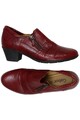 Gabor Halbschuh Damen Slipper feste Schuhe Gr. EU 38 (UK 5) Leder Rot #7bqzbam