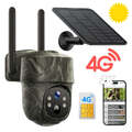 4G LTE Überwachungskamera PTZ Kamera PIR Wildkamera mit SIM Karte & Solarpanel