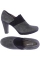 Geox Pumps Damen High Heels Stiletto Peep Toes Gr. EU 38 Leder Grau #izlrper