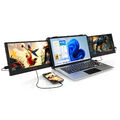 Dual Triple Tragbarer Monitor Extender Monitor Bildschirm für Laptop 13-17,3''
