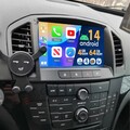4G+64G Android 14 Carplay Autoradio Für Opel Insignia 2009-2013 GPS NAVI SWC RDS