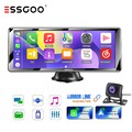 2K Wireless CarPlay Android Auto Touchscreen 10.26" Tragbare AutoRadio GPS + KAM