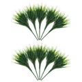 15 Pcs Gras Künstlich Deko Pflanzen Artificial Simulationsanlagen Plastikgras