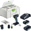 Festool Akku-Bohrschrauber TXS 18 C 3,0-Set / 2x 3,0 Akku + Ladegerät im Systain