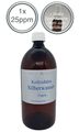 1 x Kolloidales Silberwasser 1000ml, 25ppm, hochrein, hochkonzentriert, frisch!