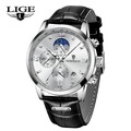 Herren Männer Armbanduhr Quarzuhr Mechanik Klassisch Uhren Datum Wasserdicht DE