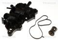 TRISCAN Thermostat Kühlmittel 8620 49000 für VW UP POLO Kunststoffgehäuse 121 5