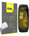 3x Schutzfolie für Samsung Gear Fit 2 Pro Folie, 100% Displayabdeckung, Flex