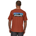 Patagonia Mens P6 Logo Responsibili Tee recyceltes Kurzarmshirt Herren LogoPrint