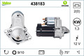 Anlasser Starter VALEO ORIGINS NEW OE TECHNOLOGIE 438183 für OPEL DAEWOO FIAT CC
