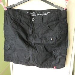 Jeansrock Rock Minirock Gr. 42 | Schwarz