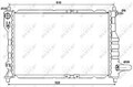 NRF 53068 Kühler Wasserkühler Motorkühler für CHEVROLET MATIZ (M200, M250)