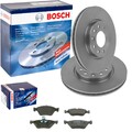 BOSCH BREMSSCHEIBEN 284mm + BELÄGE VORNE passend für OPEL CALIBRA VECTRA A SAAB