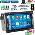 DAB+ CarPlay Android14 Autoradio Für VW Polo 9N Golf 4 Passat B5 T5 GPS Navi RDS