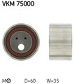 SKF Spannrolle Zahnriemen VKM 75000 für MITSUBISHI HYUNDAI CHRYSLER DODGE XG 2 4