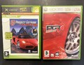 Project Gotham Racing 2 & PGR 4 Xbox Classics Videospiele 360 Bundle Restposten 