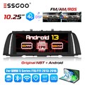 Für BMW 5er F10 F11 NBT 10,25" GPS 4G LTE Autoradio CarPlay Android 13 6+128G AM