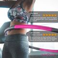 Hula Hoop Reifen - Fitness Erwachsene Hoopdance Bauchtrainer - 8 Teile; 1,2kg