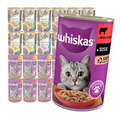 WHISKAS + SHEBA NATURE'S COLLECTION AROMENMISCHUNG IN SAUCE KATZENFUTTER 24x400g