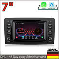 Android 13 Autoradio Navi GPS BT WiFi für Mercedes-Benz M-Klasse W163 ML 350 320