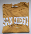 h&m T-Shirt Shirt San Diego Glitzer Gr. 170 - 168 - wie neu