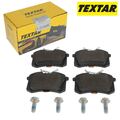 TEXTAR 2355406 BREMSBELAGSATZ SCHEIBENBREMSE HINTEN FÜR RENAULT NISSAN CITROËN