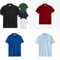 Men's Lacoste2 Mesh Short Sleeve Polo Shirt Classic Fit Button-Down T-Shirt/Tops