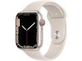 Apple Watch Series 7 LTE 45mm Alu Polarstern Smartwatch - GEBRAUCHT AKZEPTABEL