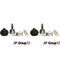 2X JP GROUP GELENKSATZ ANTRIEBSWELLE RADSEITIG passend für AUDI 80 COUPE VW GOLF