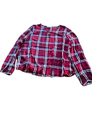 *** Tolle karierte Schlupfbluse von ESSENTIALS by Tchibo 44