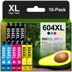 20x Patronen 604-XL für Epson XP-2200 2205 3205 4200 4205 WF-2930 2950 2935DWF