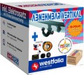 Westfalia AHK für Audi A3 Fließheck 03-08 vertikal abnehmbar + 13-pol ES ABE