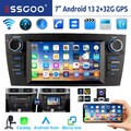 Autoradio Carplay Android13 GPS NAVI RDS WIFI BT KAM Für BMW 3er E90 E91 E92 E93